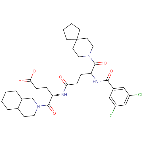 Chemical structure of BindingDB Monomer ID 50048734