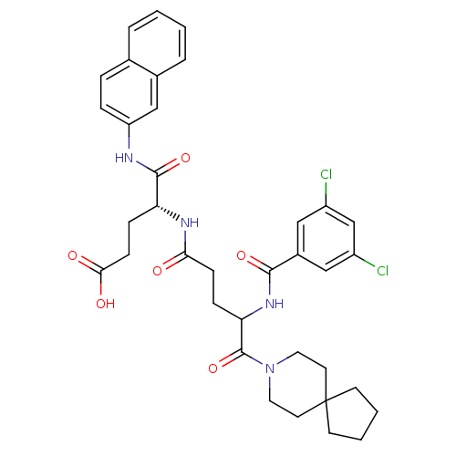 Chemical structure of BindingDB Monomer ID 50048775