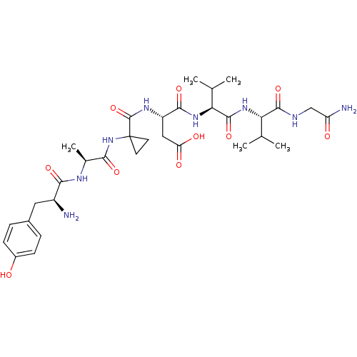 Chemical structure of BindingDB Monomer ID 50049375