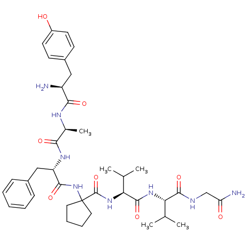 Chemical structure of BindingDB Monomer ID 50049376