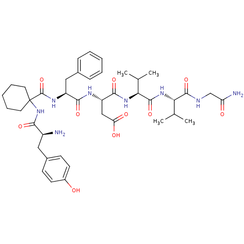 Chemical structure of BindingDB Monomer ID 50049379