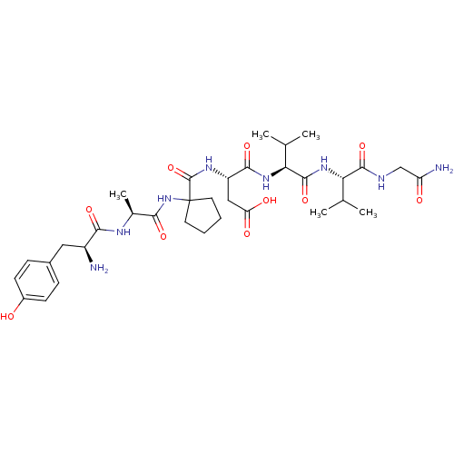 Chemical structure of BindingDB Monomer ID 50049381