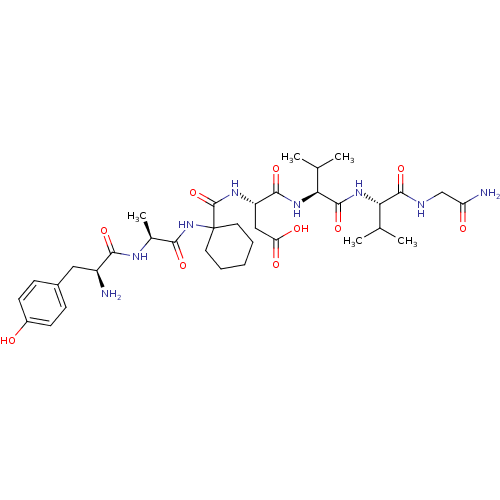 Chemical structure of BindingDB Monomer ID 50049382
