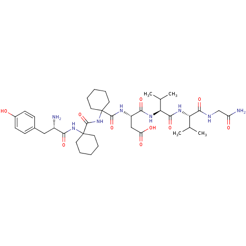 Chemical structure of BindingDB Monomer ID 50049383