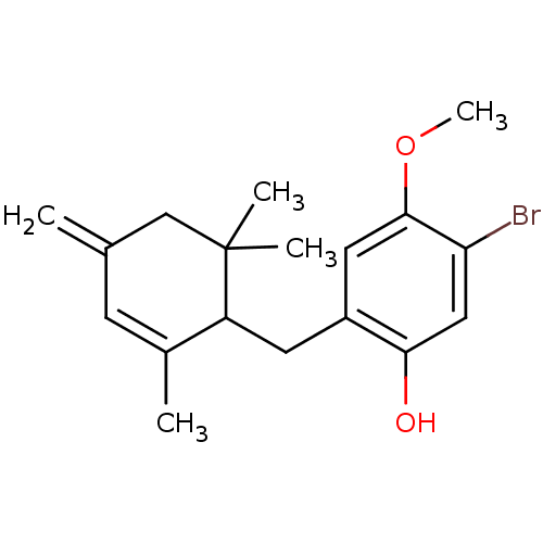 Chemical structure of BindingDB Monomer ID 50049487