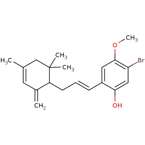Chemical structure of BindingDB Monomer ID 50049492