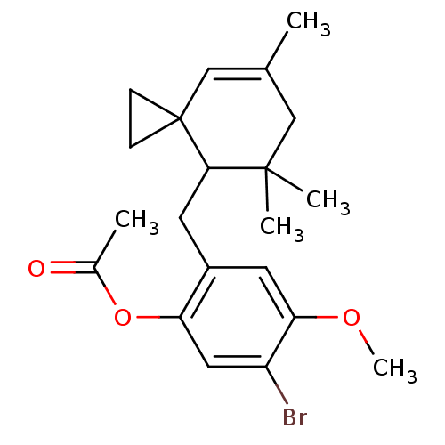 Chemical structure of BindingDB Monomer ID 50049496
