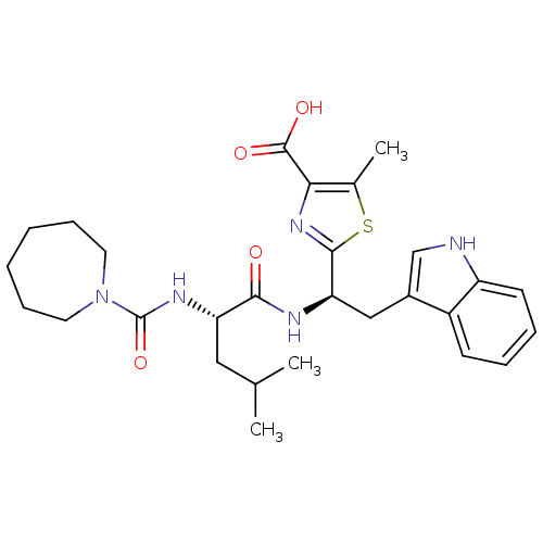 Chemical structure of BindingDB Monomer ID 50049977