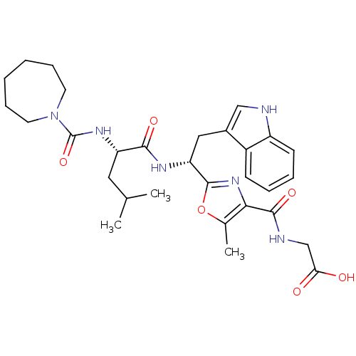 Chemical structure of BindingDB Monomer ID 50050036