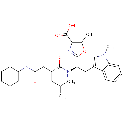Chemical structure of BindingDB Monomer ID 50050054