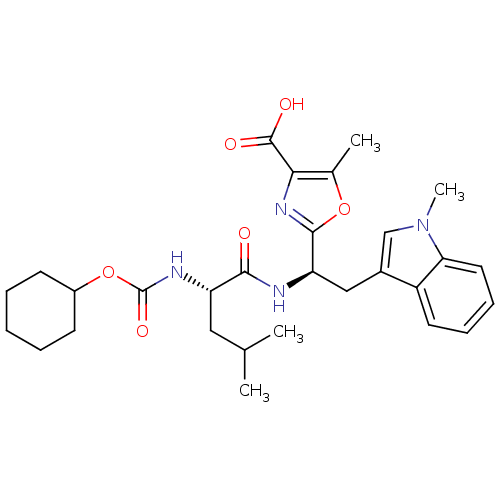 Chemical structure of BindingDB Monomer ID 50050060