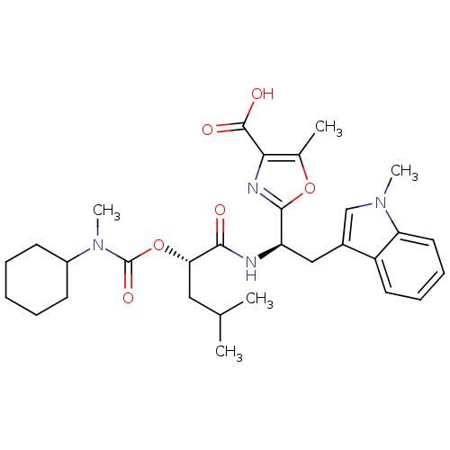 Chemical structure of BindingDB Monomer ID 50050063