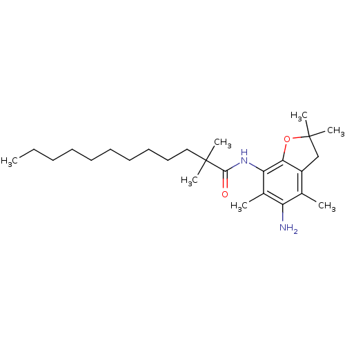 Chemical structure of BindingDB Monomer ID 50050375