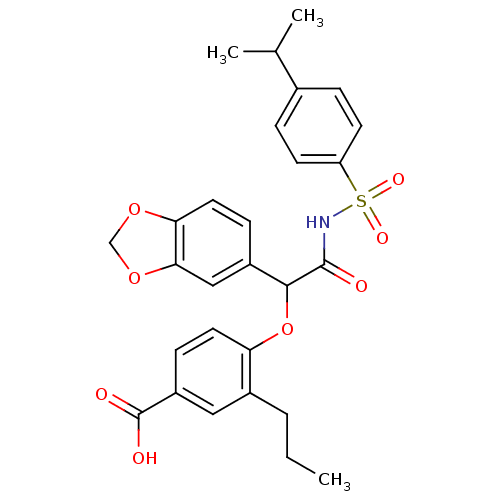 Chemical structure of BindingDB Monomer ID 50050964