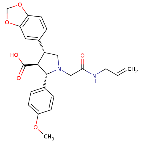 Chemical structure of BindingDB Monomer ID 50050983
