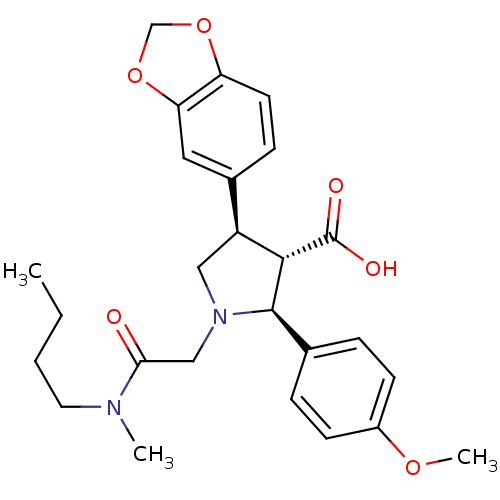 Chemical structure of BindingDB Monomer ID 50050987