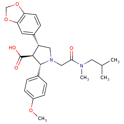 Chemical structure of BindingDB Monomer ID 50050989