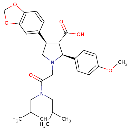 Chemical structure of BindingDB Monomer ID 50050999