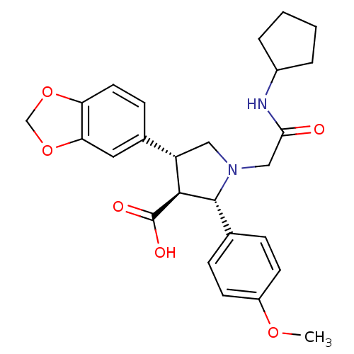 Chemical structure of BindingDB Monomer ID 50051011