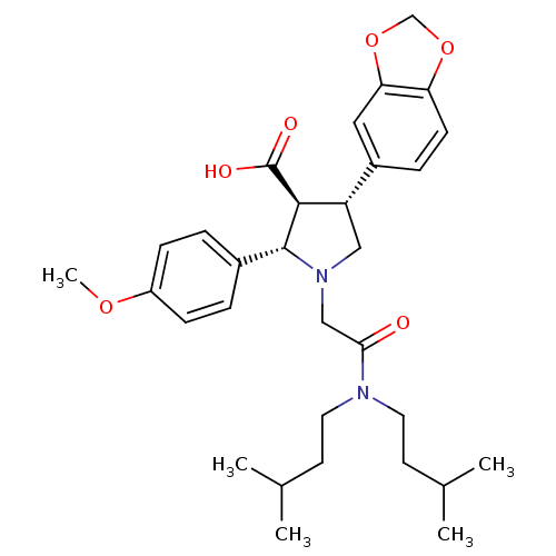 Chemical structure of BindingDB Monomer ID 50051022