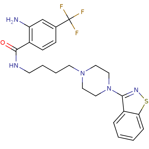 Chemical structure of BindingDB Monomer ID 50051260