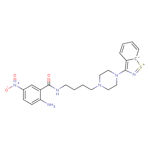 Chemical structure of BindingDB Monomer ID 50051262
