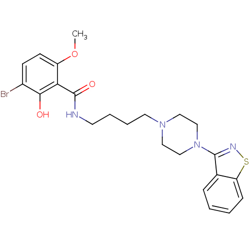 Chemical structure of BindingDB Monomer ID 50051280