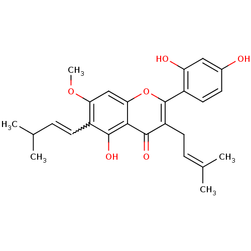Chemical structure of BindingDB Monomer ID 50051348