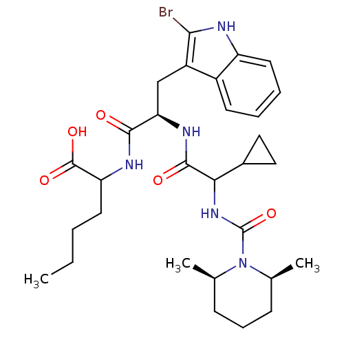 Chemical structure of BindingDB Monomer ID 50051385