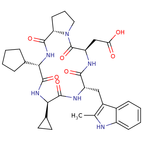 Chemical structure of BindingDB Monomer ID 50051404