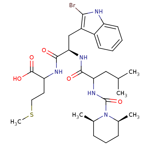 Chemical structure of BindingDB Monomer ID 50051425