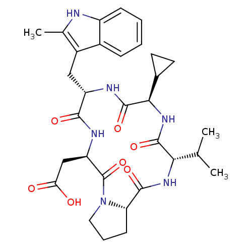 Chemical structure of BindingDB Monomer ID 50051433
