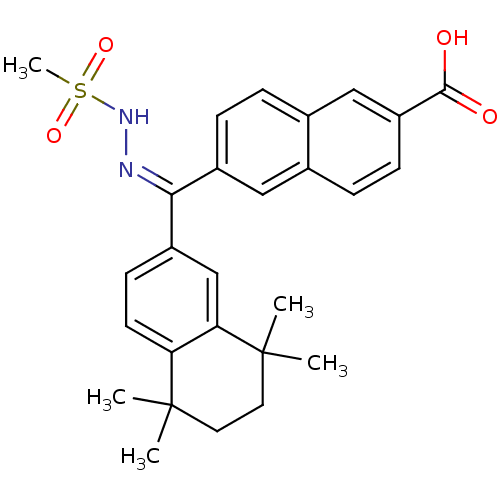 Chemical structure of BindingDB Monomer ID 50051555