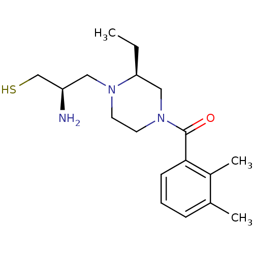 Chemical structure of BindingDB Monomer ID 50051822