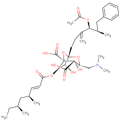 Chemical structure of BindingDB Monomer ID 50051874