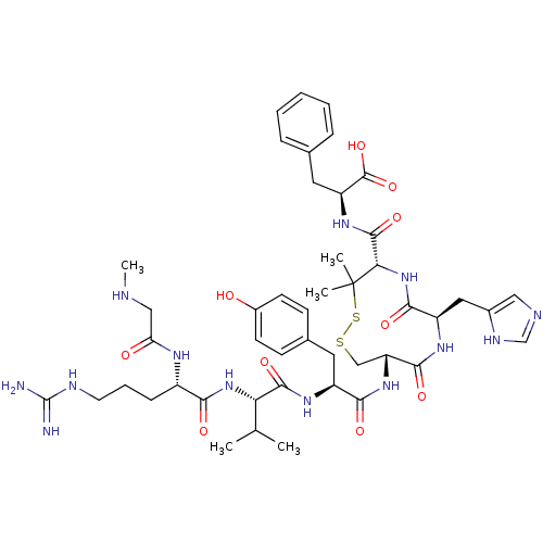 Chemical structure of BindingDB Monomer ID 50052105