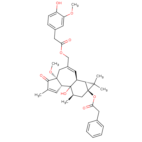 Chemical structure of BindingDB Monomer ID 50052321