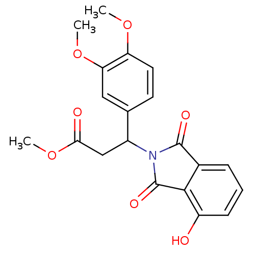 Chemical structure of BindingDB Monomer ID 50052619