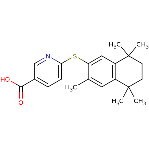Chemical structure of BindingDB Monomer ID 50052962