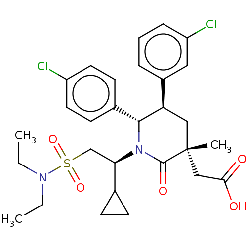 Chemical structure of BindingDB Monomer ID 50053050