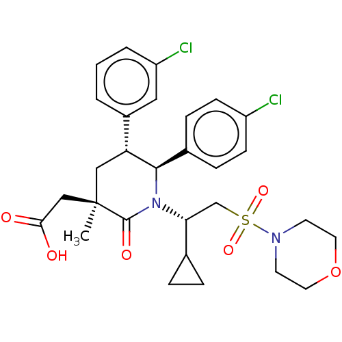 Chemical structure of BindingDB Monomer ID 50053052