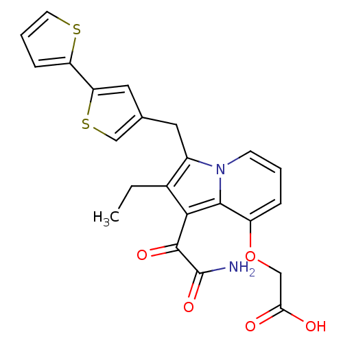 Chemical structure of BindingDB Monomer ID 50053140