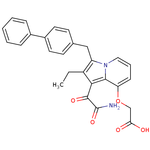 Chemical structure of BindingDB Monomer ID 50053155