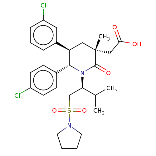 Chemical structure of BindingDB Monomer ID 50053174