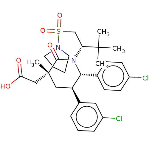 Chemical structure of BindingDB Monomer ID 50053215