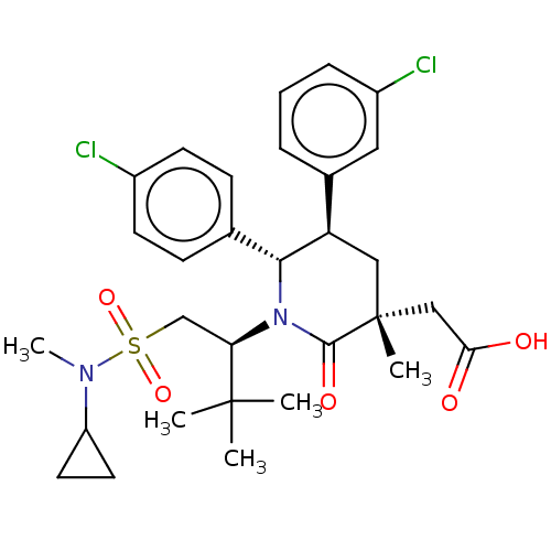 Chemical structure of BindingDB Monomer ID 50053219