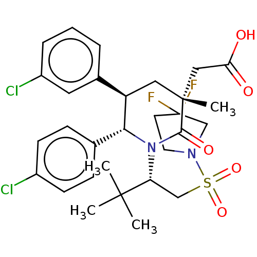 Chemical structure of BindingDB Monomer ID 50053220