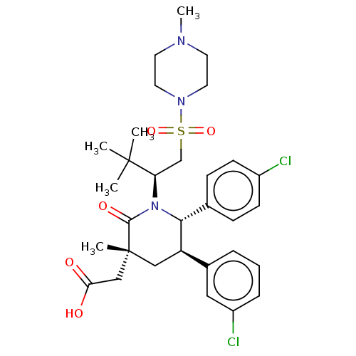 Chemical structure of BindingDB Monomer ID 50053223