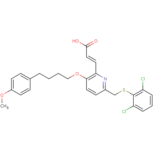 Chemical structure of BindingDB Monomer ID 50053351