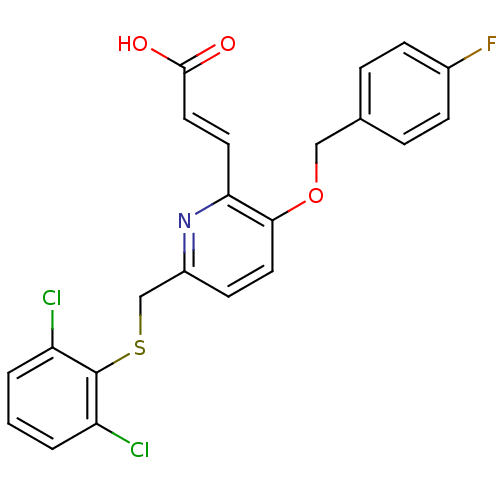 Chemical structure of BindingDB Monomer ID 50053352